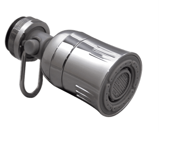 Twist Dual Spray Swivel Series Showerhead with Pause Valve